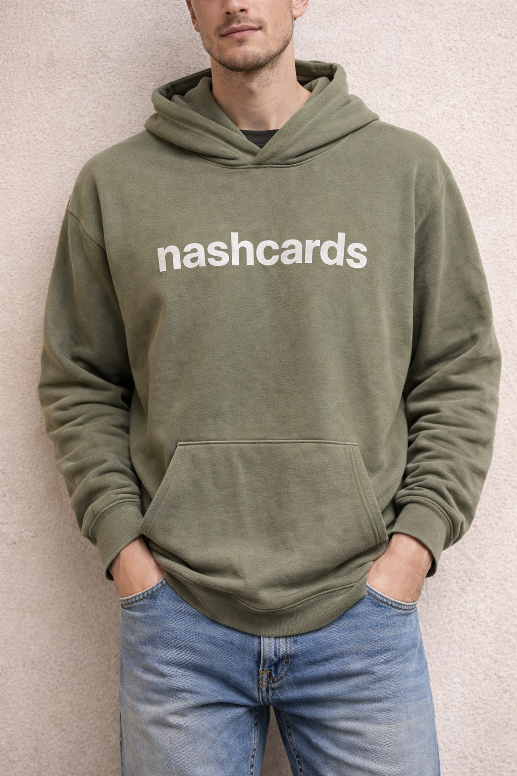 Olive Long Sleeve Hoodie
