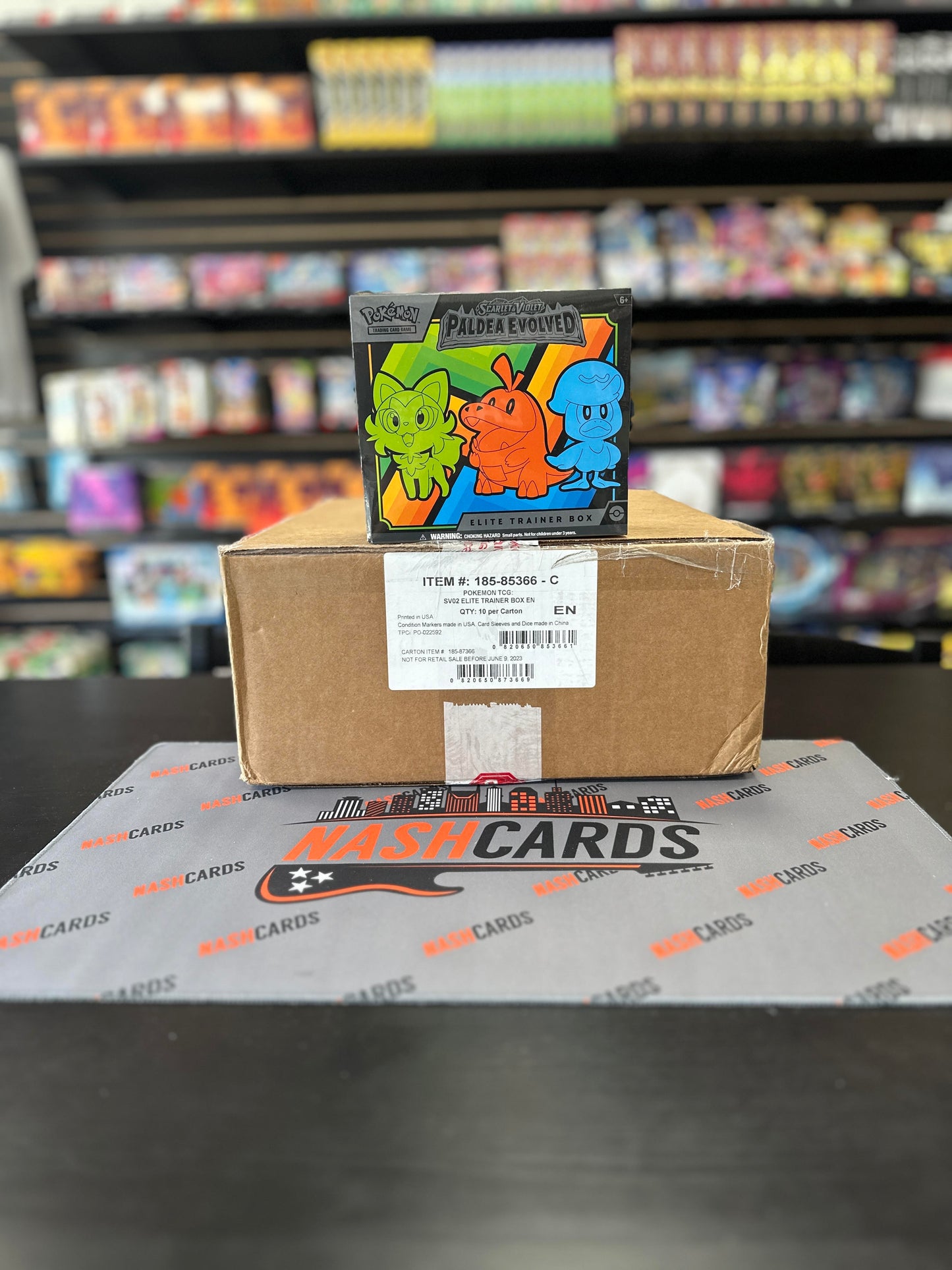 SV02 Paldea Evolved ETB case (10 boxes/case)