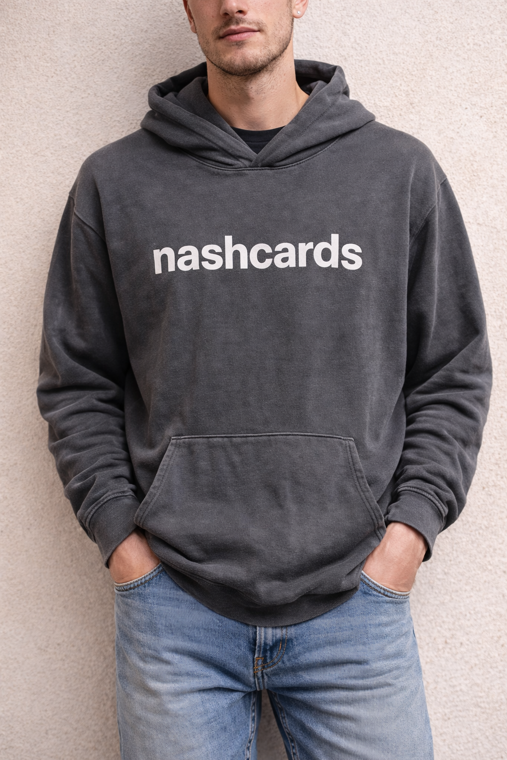 Charcoal Long Sleeve Hoodie